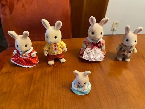 Sylvanian Periwinkle-familie met baby., Kinderen en Baby's, Speelgoed | Poppenhuizen, Gebruikt, Poppenhuis, Ophalen of Verzenden
