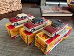 3X simca chambord 1958 solido hachette 1/43, Enlèvement, Utilisé, Voiture, Solido