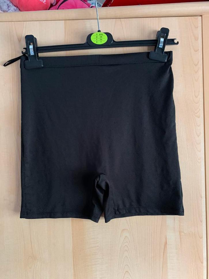 Zwarte biker short, Kleding | Dames, Sportkleding, Zo goed als nieuw, Overige typen, Maat 36 (S), Zwart, Ophalen of Verzenden
