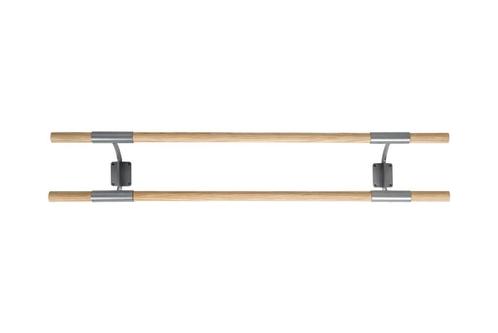 DOUBLE WALLE BARRE SILVER DANCEBARRE BALLETBARRE, Sport en Fitness, Dansen, Nieuw, Overige typen, Ophalen of Verzenden
