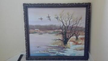 Schilderij op canvas beschikbaar voor biedingen