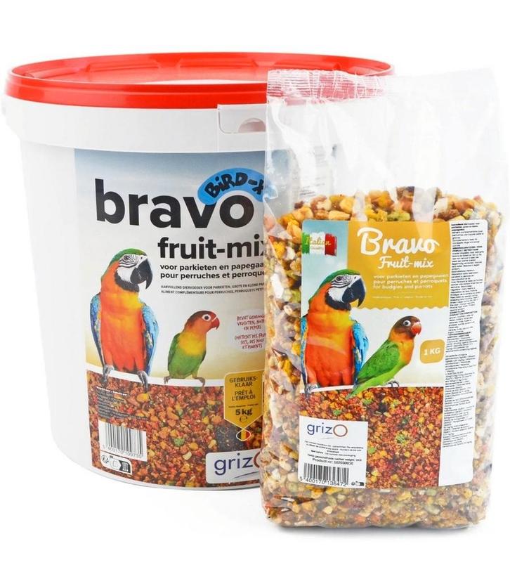Bravo Fruit Mix Grof 5kg, Dieren en Toebehoren, Vogels | Toebehoren, Ophalen