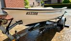 ELAN motor / visbootje 4,10 m., Watersport en Boten, Ophalen, Gebruikt, Tot 10 pk, 3 tot 6 meter