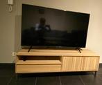 Tv meubel, Huis en Inrichting, Kasten |Televisiemeubels, Ophalen, 100 tot 150 cm, Eikenhout, Zo goed als nieuw