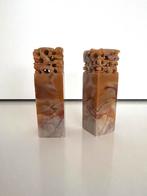 Handgesneden Chinese stenen stempels, Enlèvement