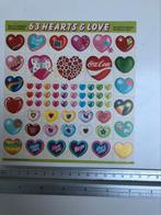 Stickervel met 36 kleine stickers - Valentijn, Verzamelen, Ophalen of Verzenden, Nieuw, Overige typen