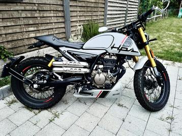 Prachtige motor caferacer 125cc B rijbewijs, goed als nieuw, Particulier, 125 cm³, Jusqu'à 11 kW