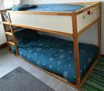 Lit reversible IKEA KURA avec 2 tentes de lit diff + autres, Gebruikt, 85 tot 100 cm, 180 cm of meer