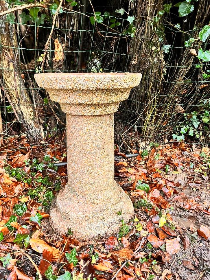 Grote wasbak van gewassen beton (vermelde prijs is per stuk), Tuin en Terras, Waterpartijen en Fonteinen, Zo goed als nieuw, Beton