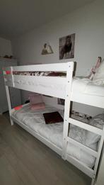 Stapelbed  – bijna nieuw – inclusief matrassen & overtrekken, Kinderen en Baby's, Ophalen, Zo goed als nieuw, Stapelbed