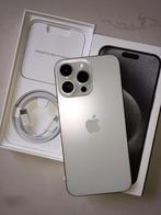 apple iphone 15 Pro 128 GB WIT titanium nieuwstaat, Ophalen of Verzenden, Zo goed als nieuw, Apple iPhone