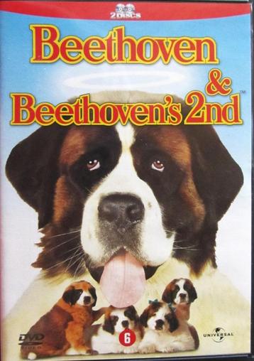 DUBBELE DVD KOMEDIE- BEETHOVEN'S 1TH - 2TH beschikbaar voor biedingen
