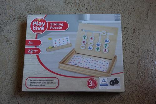 houten Playtive Sliding Puzzle - schuifpuzzel, Kinderen en Baby's, Speelgoed | Houten speelgoed, Zo goed als nieuw, Overige typen