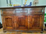 Massieve dressoir en barkast type Grange, Huis en Inrichting, Ophalen, Gebruikt, Eikenhout, Met deur(en)