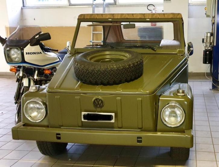 Oldtimer, Auto's, Oldtimers, Particulier, Volkswagen, Benzine, Cabriolet, 4 deurs, Handgeschakeld, Groen, Overige kleuren, Stof