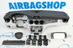 Airbag kit Tableau de bord noir blanc Mercedes CLA, Utilisé, Enlèvement ou Envoi