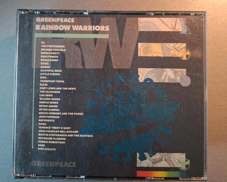 2cd box. Greenpeace. Rainbow Warriors. (Compilatie)., Cd's en Dvd's, Cd's | Verzamelalbums, Zo goed als nieuw, Ophalen of Verzenden