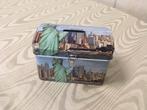 Tirelire - New York, Enlèvement, Utilisé, Métal ou Fer blanc, Objet ou Édifice