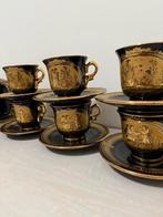 Handgemaakte koffie set. Griekenland, Ophalen of Verzenden