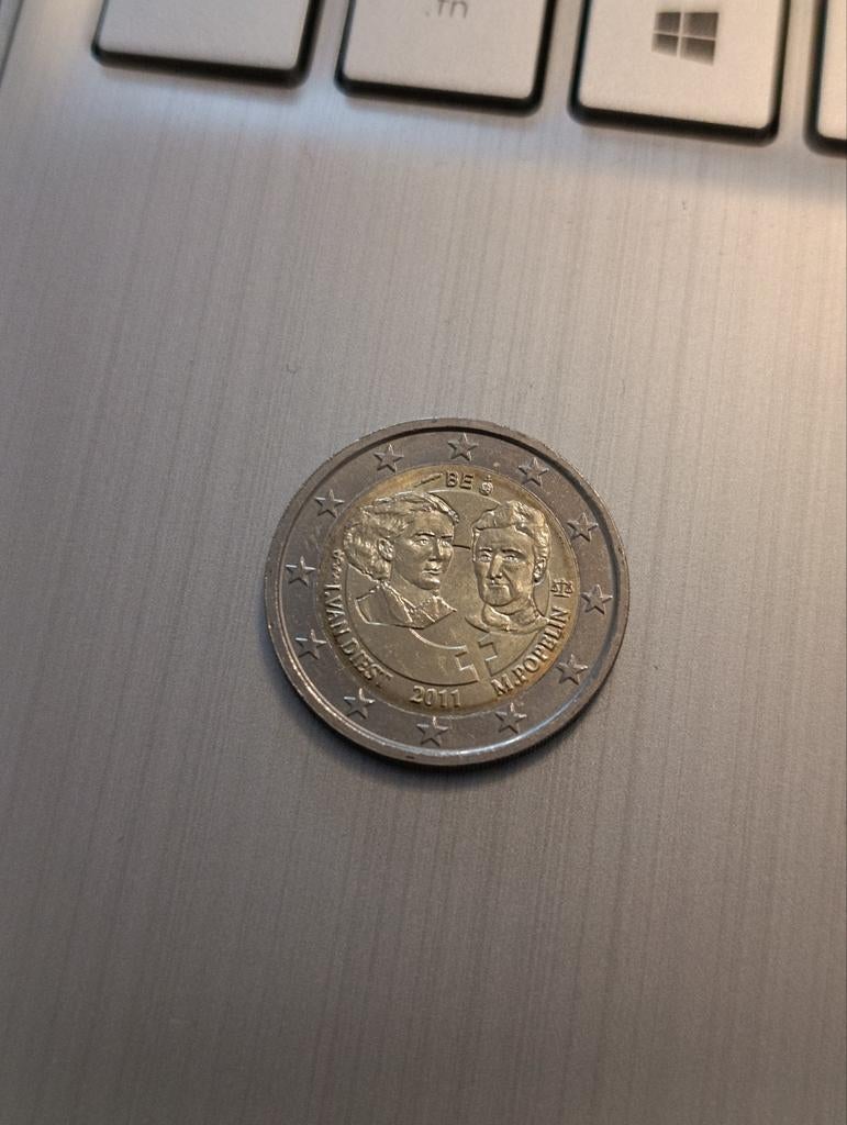 Pièce de 2€ commémorative, Belgique