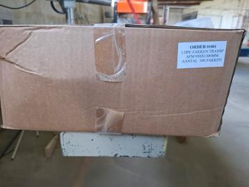 Ldpe zakken l 1300xbr 950mm voor  stofafzuiging. beschikbaar voor biedingen