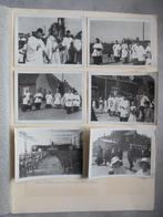 HERSEAUX -Gare. 6 originele foto's priesterwijding, Collections, Photos & Gravures, Comme neuf, Photo, Enlèvement ou Envoi