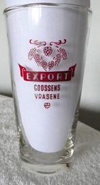 verre Export Goossens Vrasene, Collections, Marques de bière, Enlèvement ou Envoi