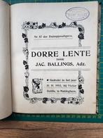 Jac. Ballings - Dorre lente - duimpjesuitgave 87, Ophalen of Verzenden, Gelezen