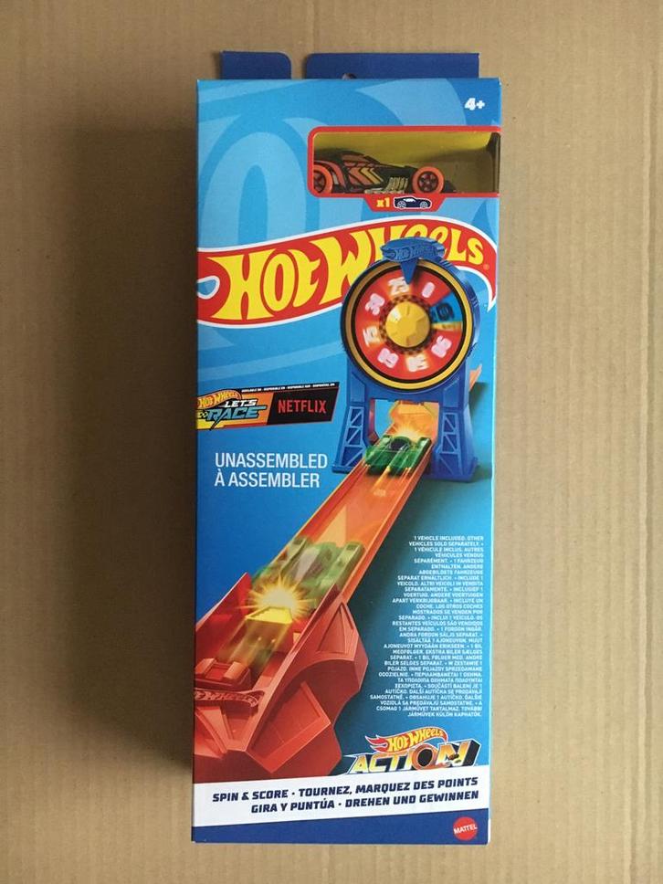 Hot Wheels - Spin & Score - Mattel., Verzamelen, Speelgoed, Nieuw, Ophalen of Verzenden