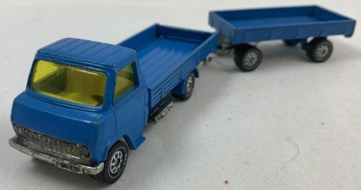 Siku V338 Hanomag Henschel vrachtwagen met aanhanger vintage, Hobby en Vrije tijd, Modelauto's | Overige schalen, Zo goed als nieuw