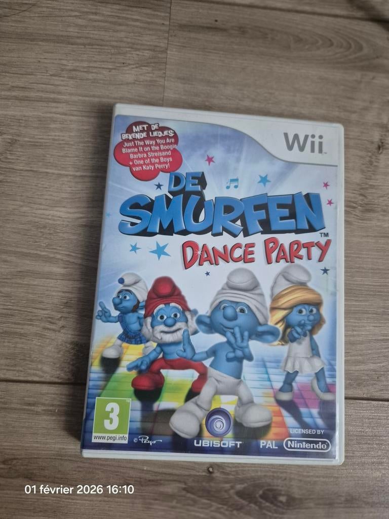 De smurfen dance party wii, Consoles de jeu & Jeux vidéo, Jeux | Nintendo Wii
