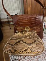 vintage handtassen, Handtassen en Accessoires, Tassen | Damestassen, Ophalen, Gebruikt, Handtas