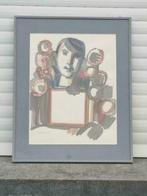 aquarelle signe marcel cockx, Ophalen of Verzenden