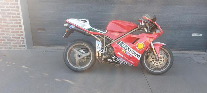 Ducati 748 s 1995 oldtimer, Motoren, Motoren | Ducati, Particulier, Super Sport, meer dan 35 kW, 2 cilinders, Minimaal motorrijbewijs A1