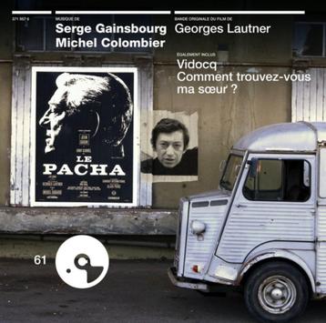 Gainsbourg Bande Originale du Film Le Pacha + Vidocq CD 💿, Enlèvement ou Envoi, Comme neuf