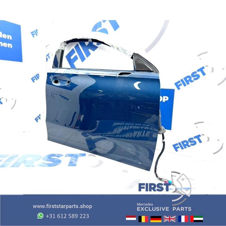 W177 DEUR RECHTS COMPLEET PORTIER ZWART WIT GRIJS BLAUW RECH, Auto-onderdelen, Carrosserie, Deur, Mercedes-Benz, Voor, Rechts