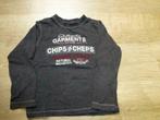 zwarte longsleeve Chips en Cheps C&A maat 98, Kinderen en Baby's, Kinderkleding | Maat 98, Gebruikt, C&A, Ophalen of Verzenden