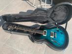 PRS SE hollowbody II piezo peacock blue, Enlèvement, Comme neuf