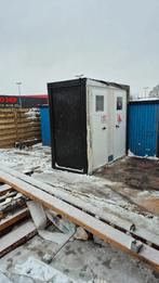 Sanitair container met 2 WC's, Ophalen