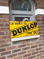 Emaille Dunlop, Ophalen of Verzenden, Zo goed als nieuw, Reclamebord