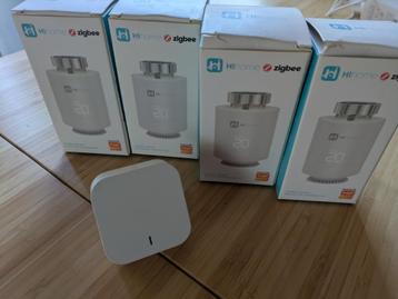 Hihome Smart Zigbee Slimme Radiator Thermostaat beschikbaar voor biedingen