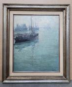 Camille BOTTIN, impressionistische marine, Antiek en Kunst, Ophalen of Verzenden
