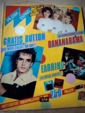 MUZIEK EXPRES 1982:PINK FLOYD THE WALL-ANDRE HAZES-NINA HAG beschikbaar voor biedingen