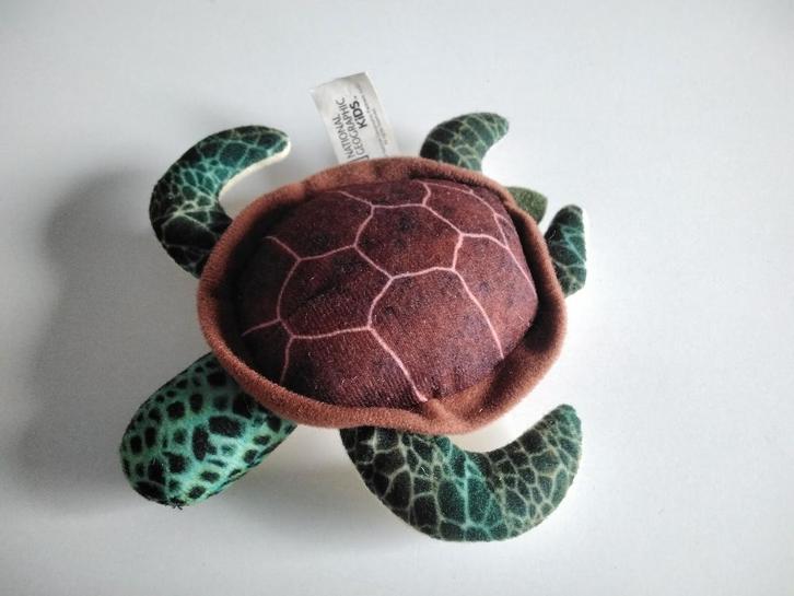 Peluche tortue marine NATIONAL GEOGRAPHIC /NEUF, Collections, Collections Animaux, Neuf, Enlèvement ou Envoi