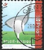 1 Postzegel Golf België 2007 Sport (II), Frankeerzegel, Ophalen of Verzenden, Gestempeld, Sport