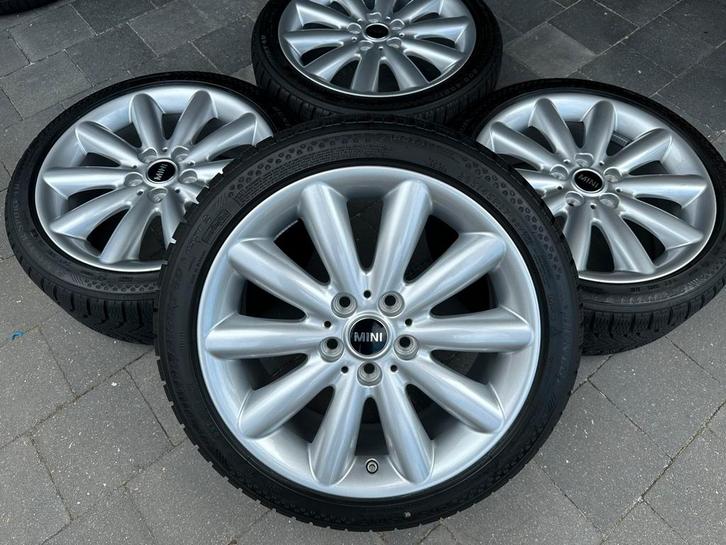 ZGAN Mini F55 F56 F57 17 inch velgen 499 Dunlop winterbanden, Auto-onderdelen, Banden en Velgen, Velg(en), Winterbanden, 17 inch