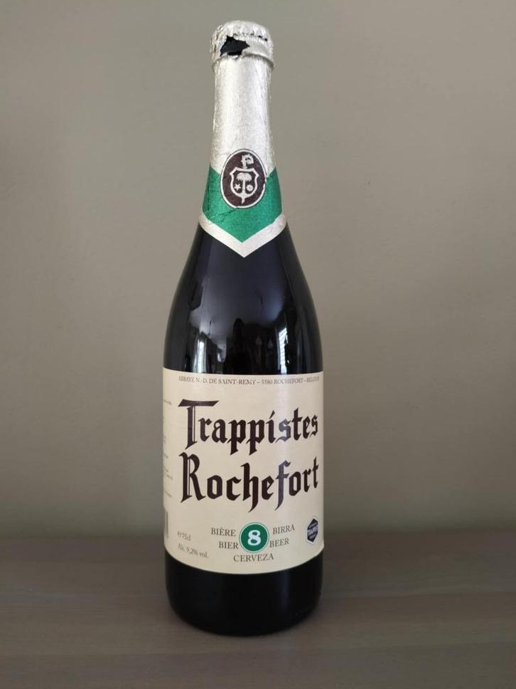 Grote fles trappistenbier Rochefort 8 THT 2025, Verzamelen, Biermerken, Zo goed als nieuw, Flesje(s), Overige merken, Ophalen of Verzenden