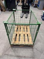 Partij 3x opklapbare gaascontainer / pallet-opzetframe, Ophalen