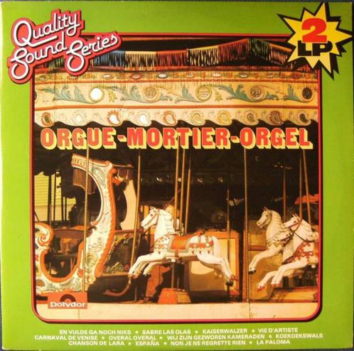 Dubbel LP Quality Sound Serie - Mortier orgel, Cd's en Dvd's, Vinyl | Verzamelalbums, Zo goed als nieuw, Pop, 12 inch, Ophalen of Verzenden