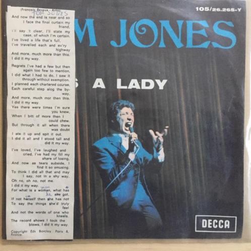 Tom Jones – She's A Lady, Cd's en Dvd's, Vinyl Singles, Zo goed als nieuw, Single, Pop, 7 inch, Ophalen of Verzenden